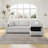 Comfortable 3-Person Modular Sofa with Stylish Storage Function