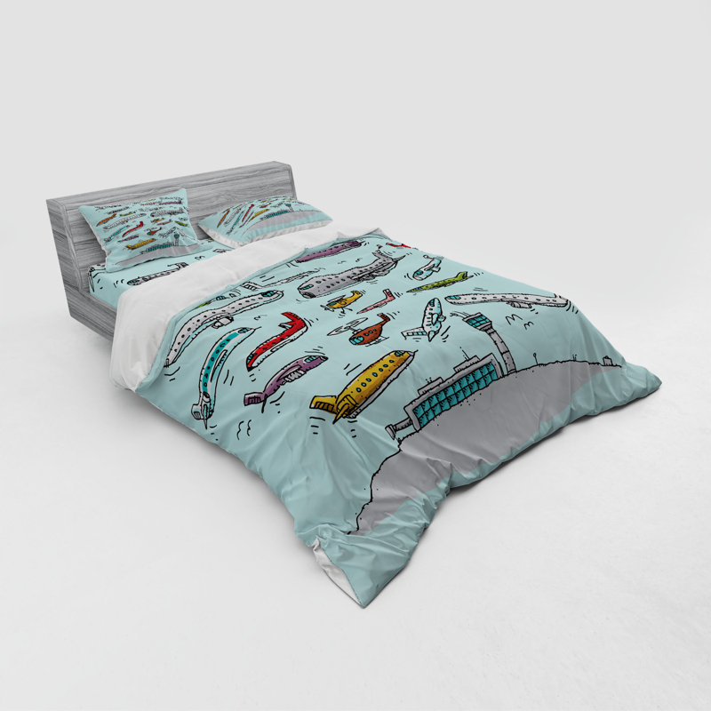 Polyester Duvet Cover, Queen Duvet Cover + 3 Additional Pieces