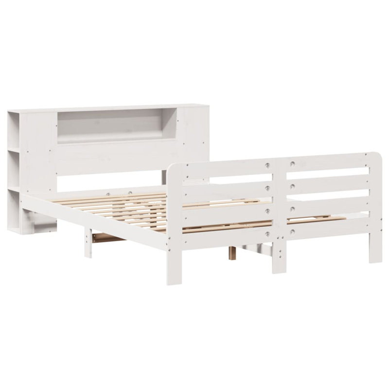 Anijae Bed, 135 x 190 cm, White