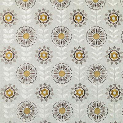 Tissu brodé Veranda