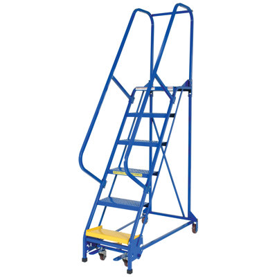 Broughton 6 - Step Steel Library Ladder