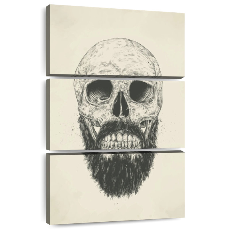 Kerner The Beard Is Not Dead, 32" H x 20" W
