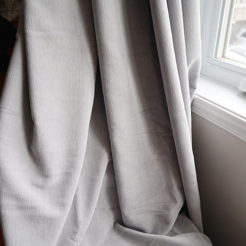 Rideau en polyester, Taupe