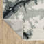 Tapis bleu / ivoire Maline Abstract Elements-1163387966
