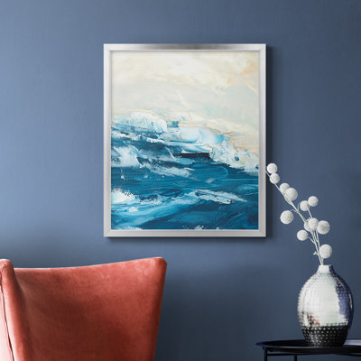 Wave after Wave I Premium Framed Canvas - Ready to Hang