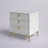 3 - Drawer Nightstand With Metal Legs-1714995396