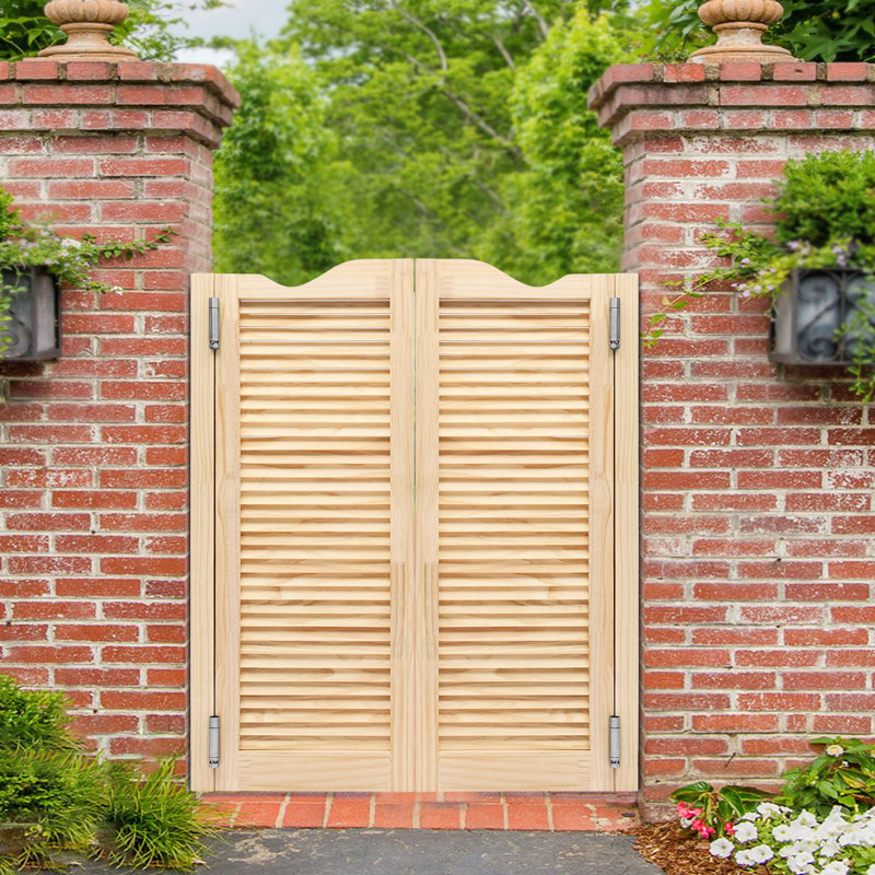 Solid Wood Café/Saloon Doors, 29.92" x 42.13", Wood