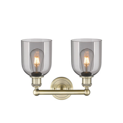 Éclairage pour meuble-lavabo à 2 lumières 15 po Edison Allysson