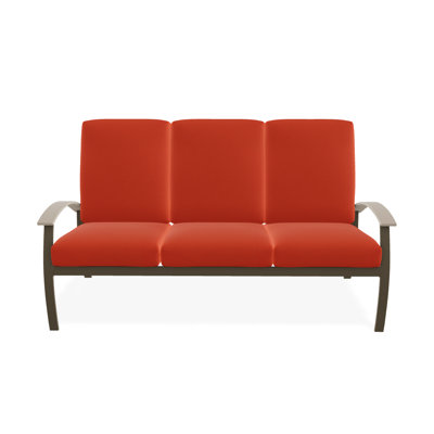 Askar 71.5 " W Patio Sofa with Cushions