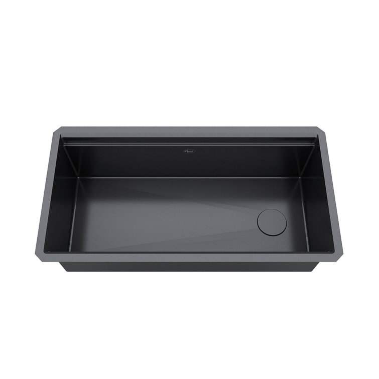 CozyBlock 36'' L Undermount Single Bowl Stainless Steel Kitchen Sink