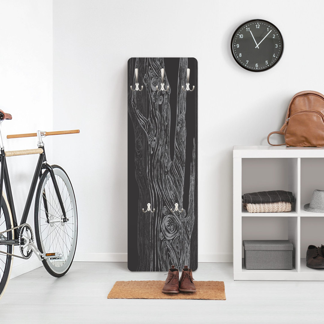 No.MW20 Inhabited Forest Wall Mounted Coat Rack