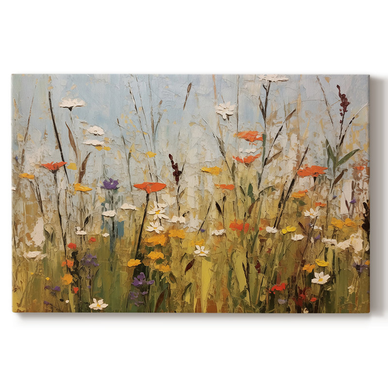 Série Floral-CXLII -Galerie enveloppée Cavas, 12 x 18