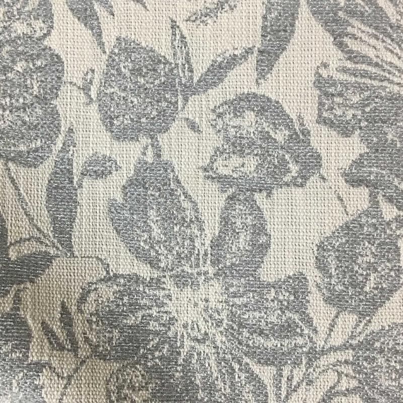 Caicos-Oaks Tropical Pattern Woven Upholstery Fabric, Feather