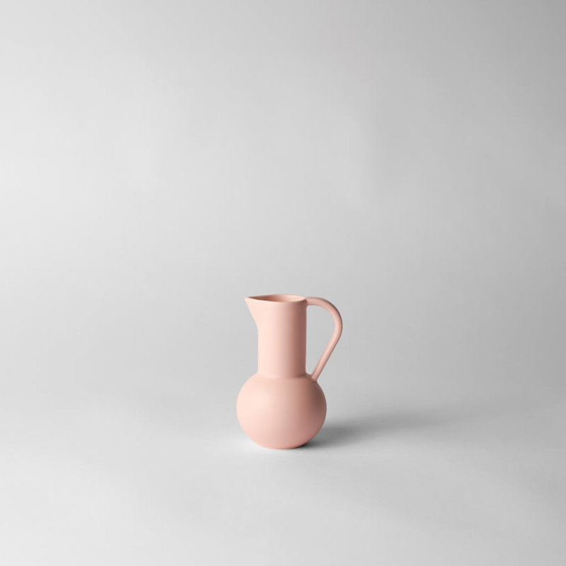 Strøm Jug by Nicholai Wiig-Hansen, 6.08 oz, Coral Blush