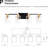 Vintage 4- Bathroom Lights With Glass Shade, Modern Elegance For Mirror, Kitchen, Dinning Room, Bedroom, Hallway - Gold + Matte Black Enrapturing Fascinating