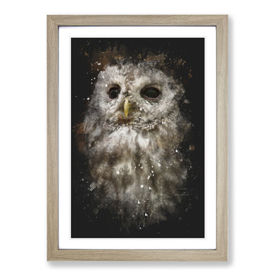 Tawny Owl Vol.1 - Picture Frame Painting