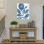 «Blue Weed I» par Grace Popp, reproduction d'art sur toile encadrée-112655111
