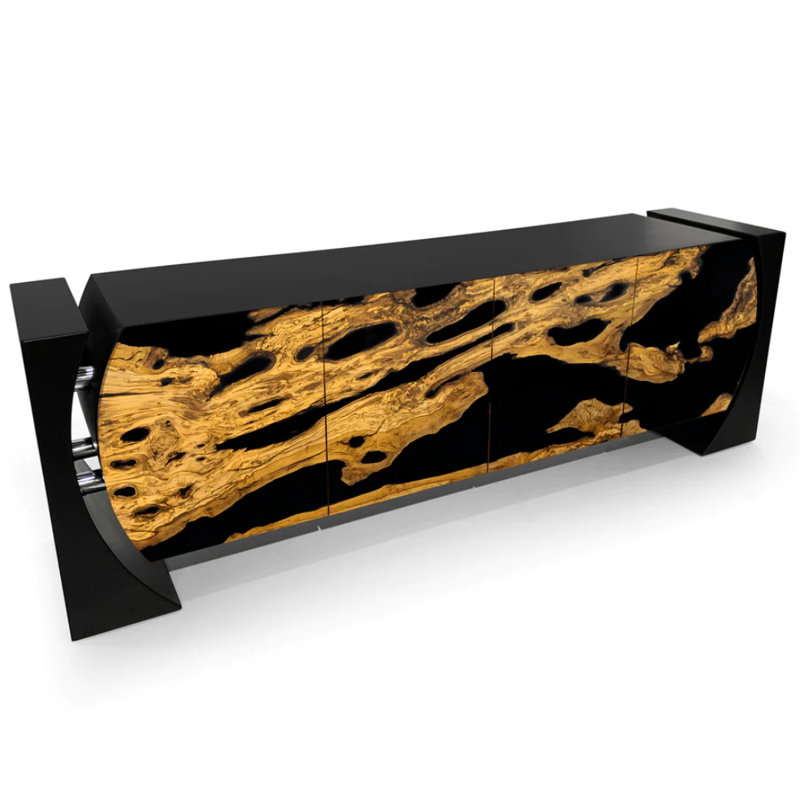 Loire 82.6'' W Solid Wood Credenza