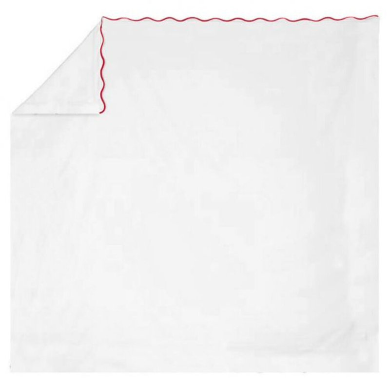 400TC Cotton Scallop Embroidery Cotton 4 Piece Sheet Set Fitted Sheet Fits Upto 16" Deep Pocket, Burgundy, Yes
