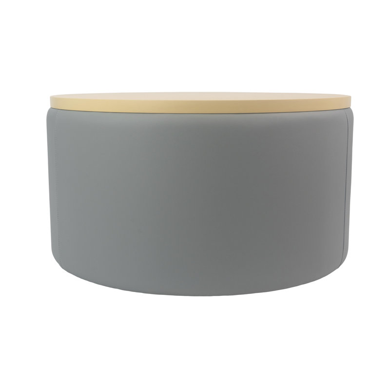 Repose-pieds rond 30 po Pro Series, Gris foncé / beige