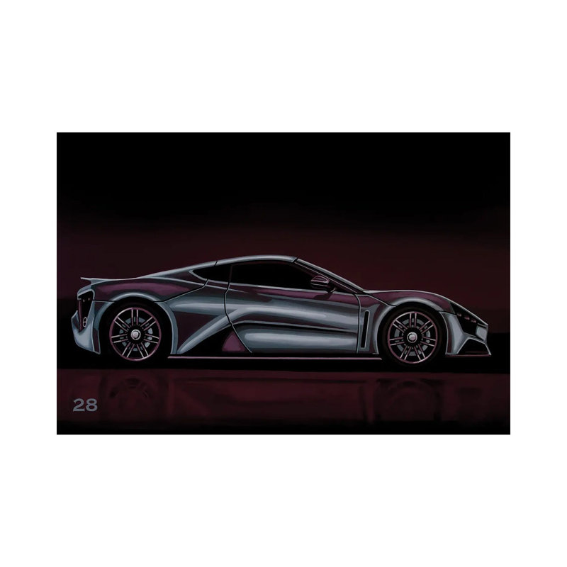 Zenvo ST 1 2009 by Paul Meijering - Gallery-Wrapped Canvas Giclée on Canvas, Wrapped Canvas