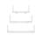 Flem 3 Piece Wall Mounted Floating Display Shelves with Invisible Brackets-1754455326