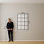 Rectangle Metal Frame Wall Mirror 80x120CM