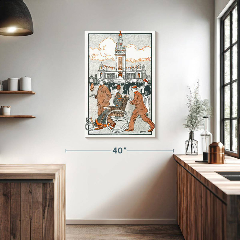Lelar Collier's Pan-American Exposition, 39" H x 26" W