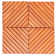 12-Diagonal Slat Eucalyptus Interlocking Deck Tile (Set Of 10 Tiles)