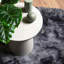 Shaggy Rug High Pile NAVARRA Dark Grey Polyester-88997841