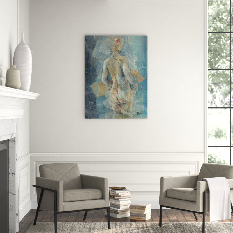 Dream Weaver I Painting by F. Elizabeth Douglass, 40" H x 30" W x 1.5" D, Plexi