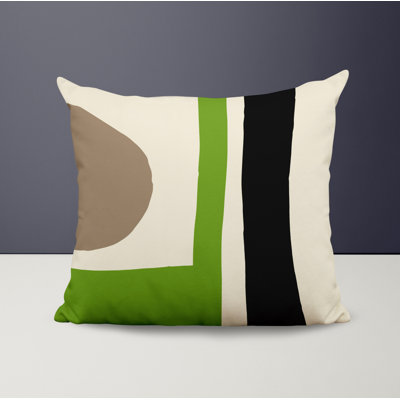 Banksy Abstract Outdoor Reversible Throw Pillow