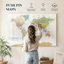 Carte du monde personnalisée avec punaise-1414298030-1414789980