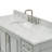 55 " W Freestanding Standard Free Standing 1 Single Vanity Bathroom Vanity With Carrara Marble Top-93359456
