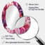 Miroir mural moderne rose et mauve Love Whispers Of Romance-1204561768