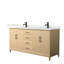 Janna 66" Freestanding Double Bathroom Vanity with Quartz Top-2044370634-2044370632-2044370633