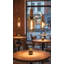 1 - Light Satin Brass Kitchen Island Pendant