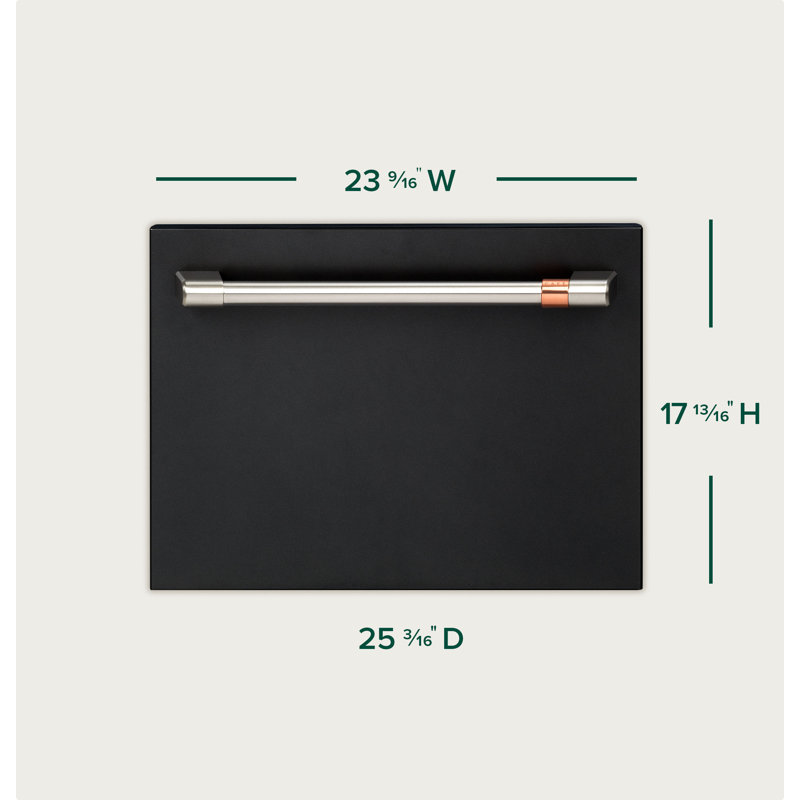 Café ENERGY STAR Smart Single Drawer Dishwasher, Matte Black