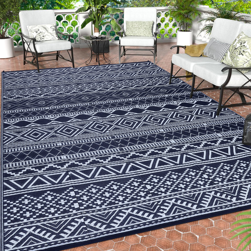 Rectangle Lavel Area Rug with Non-Slip Backing, Rectangle 8' x 10'