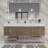 Glasgow 72'' Double Bathroom Vanity with Acrylic Top-53549781-53549778