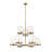 Asine 9 - Light Steel Dimmable Chandelier