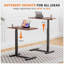 Bureau mobile polyvalent et réglable pour divers réglages et utilisateurs-2138109144