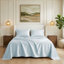 Ensemble de draps 100% coton 600 fils à densité de tissage 600-126677885-126677867