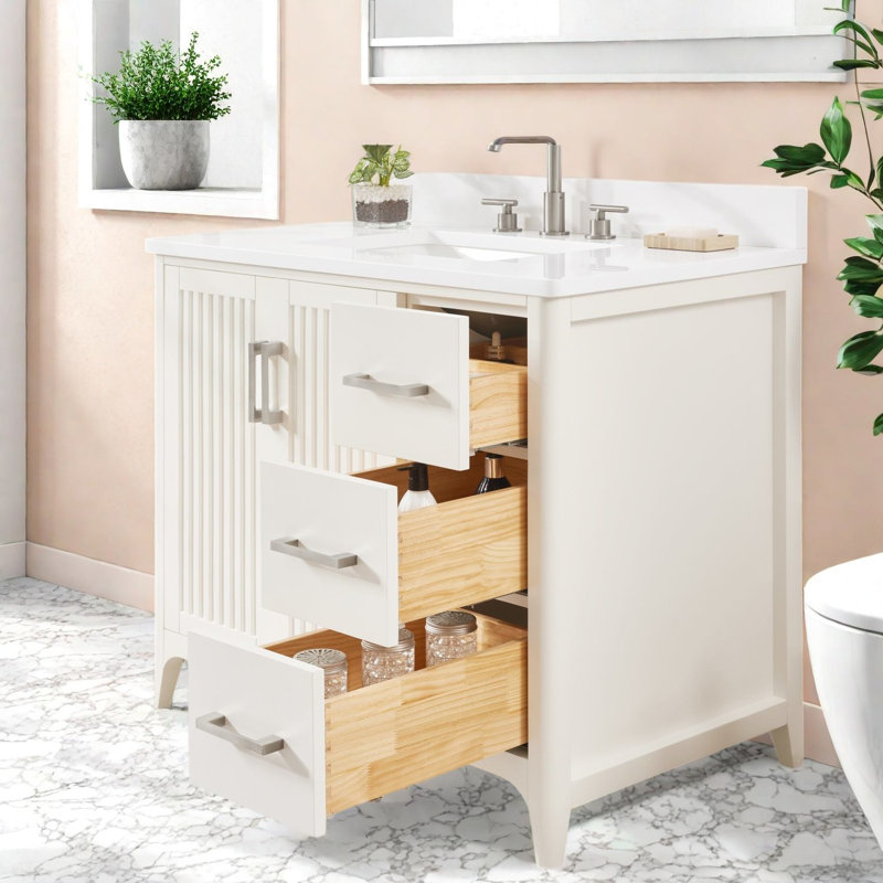 Single Bathroom Vanity with Top