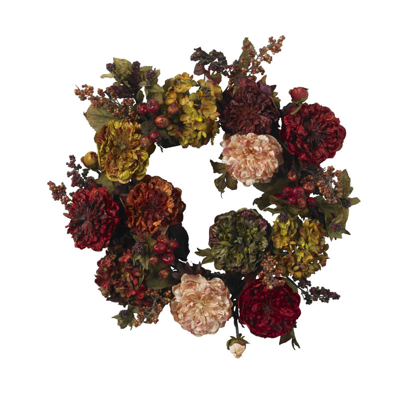 22'' Plastic Wreath