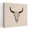 Art mural désertique, minimaliste, rustique, vache-766039348