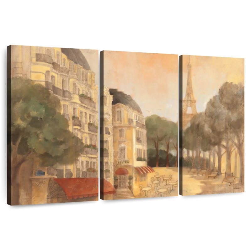 Sebbie, crépuscule depuis le balcon, H 24 po x l 38 po