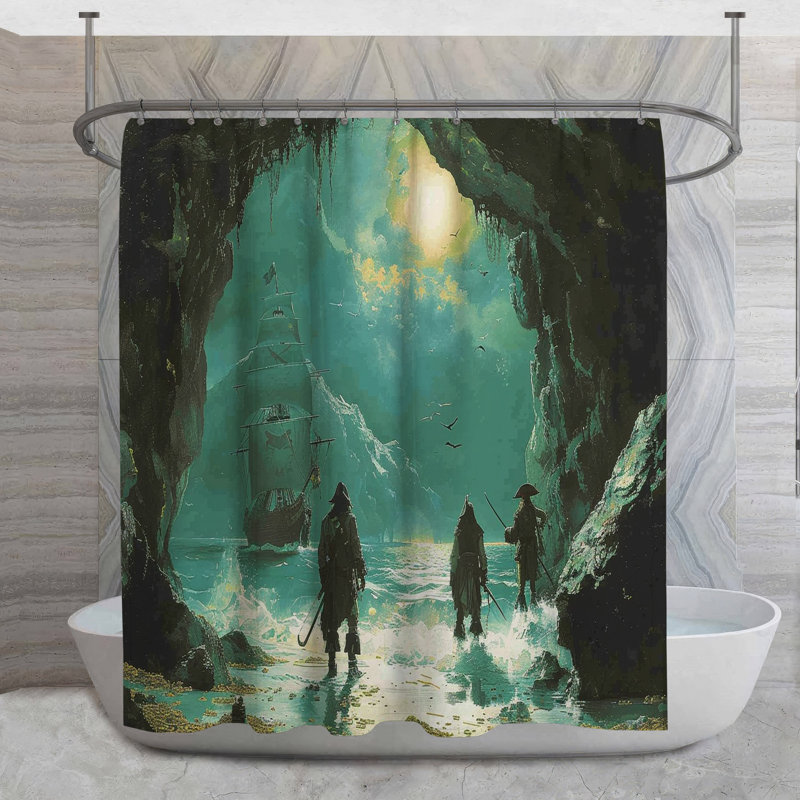 Latorie Shower Curtain, 84"H x 70"W
