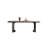 86.61"Italian high-end rectangular stone slab dining table-845372541