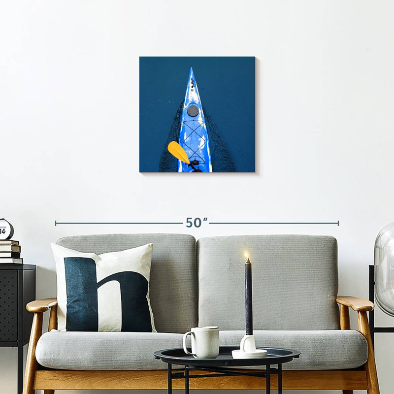 Kayak bleu Mehar